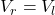 V_r = V_l